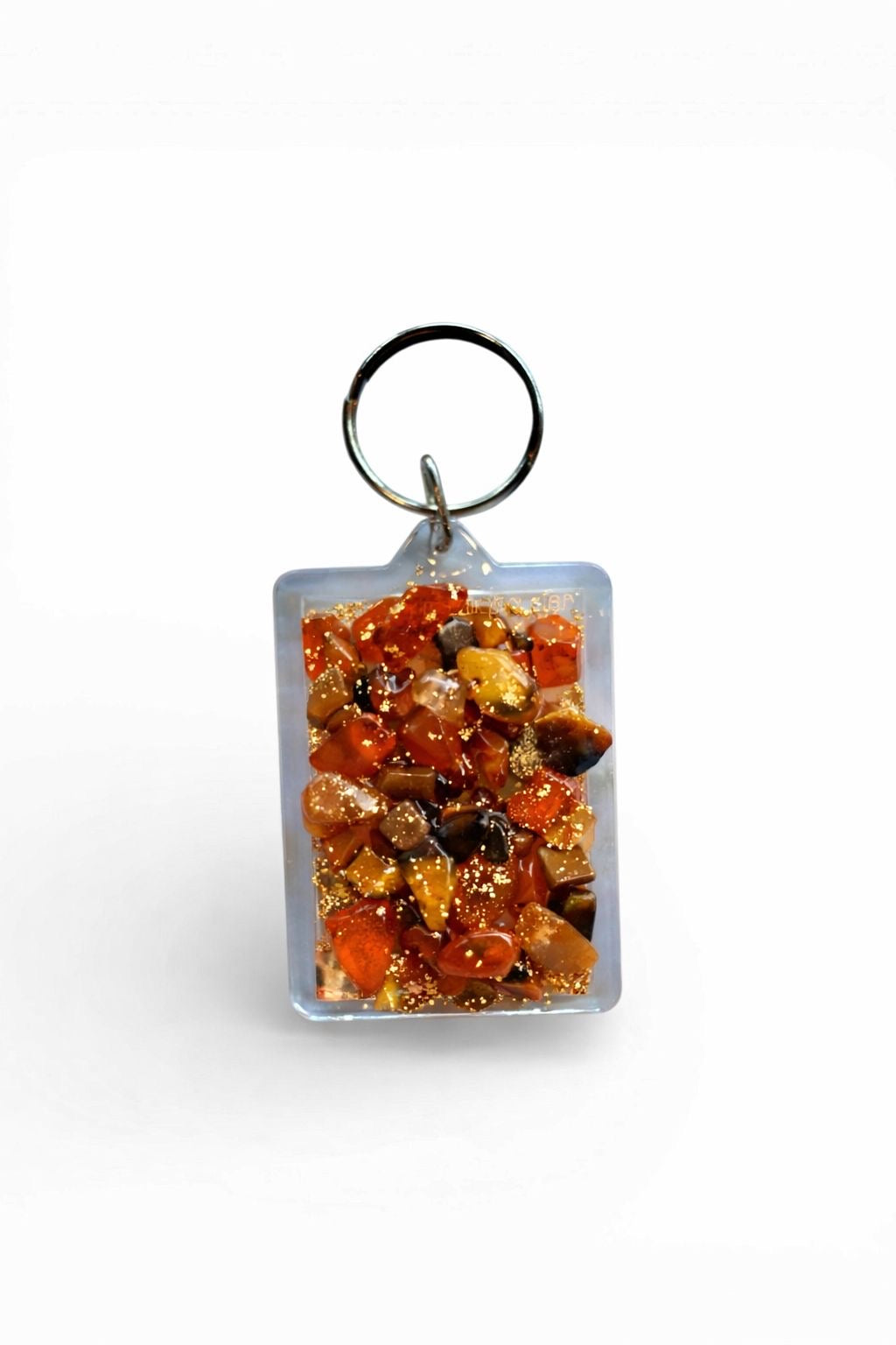 Limited edition Fire Horse keyring inspired by Chinese New Year, featuring carnelian and tiger’s eye