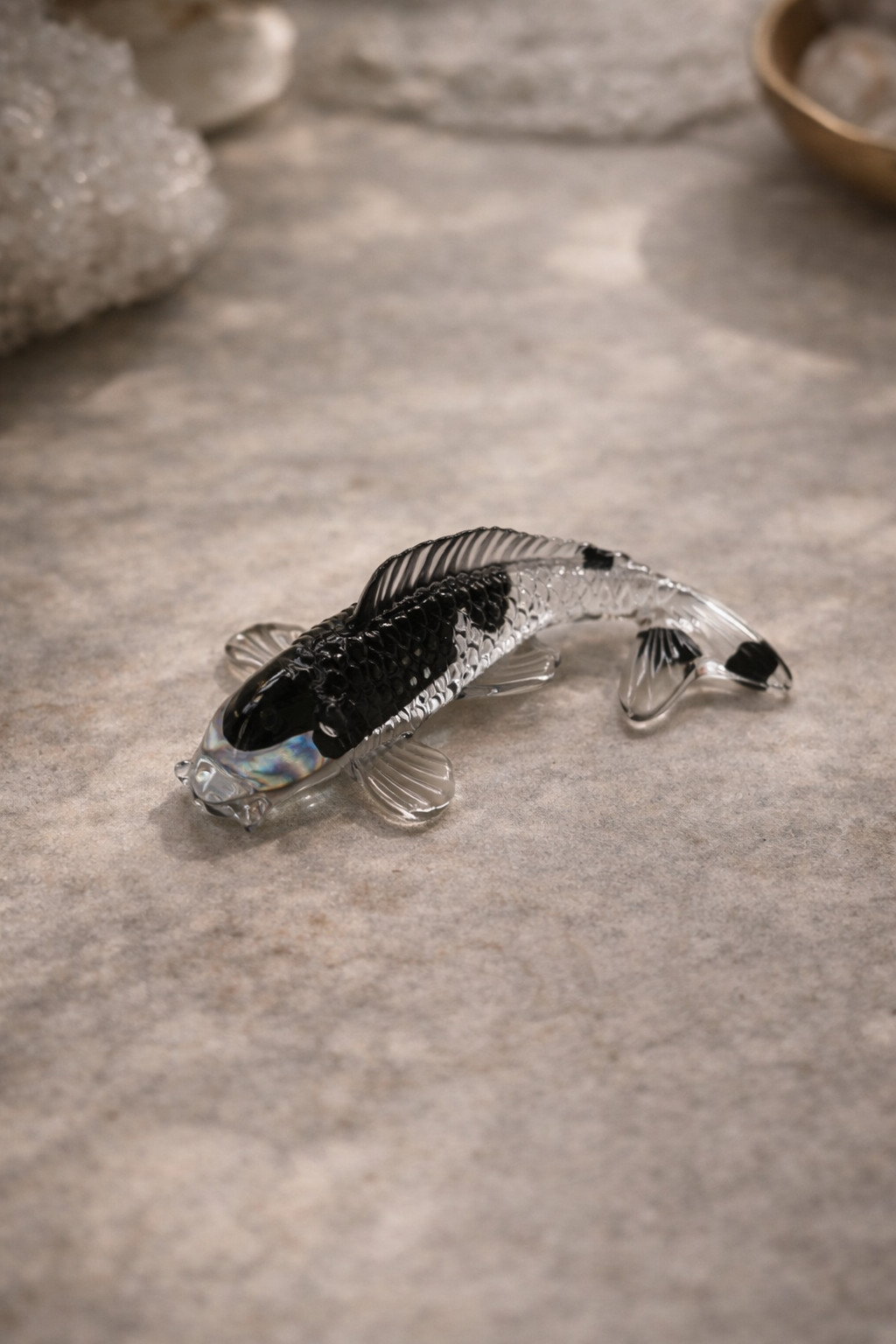 Lucky Koi – Crystal Resin Symbol of Luck, Prosperity & Protection